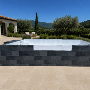 Piscina de patio MIAMI 5,90 x 2,20x1,12 m (1039SL ALM)