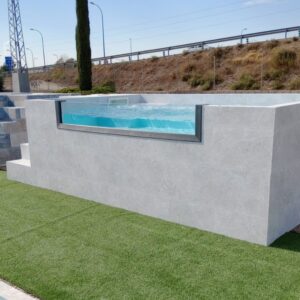 Piscina Elevada de patio MIAMI 3,90 x 2,20x1,12 m (1018SL AR)